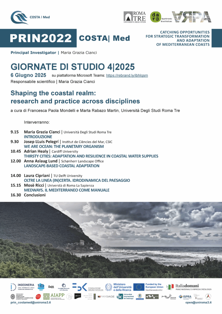 GIORNATE DI STUDIO COSTA|Med – 6 Giugno 2025