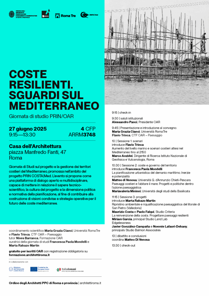 GIORNATE DI STUDIO COSTA|Med - OAR – 27 Giugno 2025